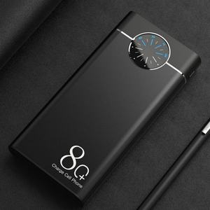 Universal <b>Clock</b> Style 20000 MA Portable Outdoor Emergency Mobile Powerbank Charging Power Bank Customized - Product Image 6