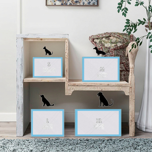 Collar Acolchado de Neopreno Impermeable para Mascotas, Muebles Desechables para Rascar, Almohadillas de Madera para Pájaros, Perros, Gatos, Absorbentes a Prueba de Orina - Product Image 3