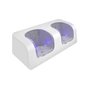 Wii từ xa nhanh chóng sạc đứng với Dual Trạm Sạc 2 pin có thể sạc lại vật liệu nhựa - Product Image 5
