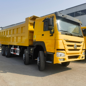 Camión Volquete HOWO 371HP 6x4 Usado con Bomba de Motor, Capacidad para 20m de Hormigón, 700 Horas - Product Image 1