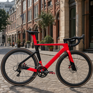 Bicicletta <span class=keywords><strong>da</strong></span> Strada in Fibra di Carbonio 48CM 50CM 52cm 54CM, Opzioni 18 20 22 Velocità, Freno a Disco, Forcella Rigida per Corse - Product Image 4