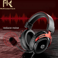 Headset Nirkabel PC Komputer Musik Earpiece Over-ear Headset Berkabel Earphone untuk HP GH20 Headphone Gaming