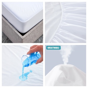 프리미엄 통기성 무소음 니트 원단 방수 매트리스 프로텍터 - Product Image 2