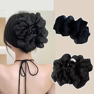 2024 femmes nuage <span class=keywords><strong>bulle</strong></span> Runaway princesse dames cheveux accessoires à la mode cheveux griffe pince avec arc - Product Image 3