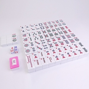 Juego de Mahjong Americano Premium Personalizado con Textura Grabada Exquisita y Tacto Suave, Regalo Ideal para Uso en el Extranjero - Product Image 5