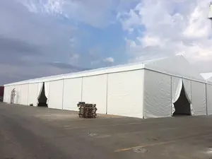 Grande tenda branca de garagem aeronaves hangar tenda casamento festa marquee igreja para evento