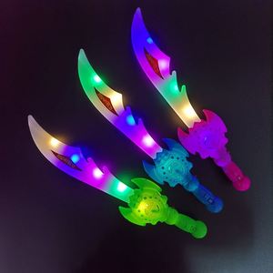New Glowing Flashlight Shark Knife Shark Sword Plastic Sword New Mini Knife Gravity-Sensing Lights and Sound Effects - Product Image 6