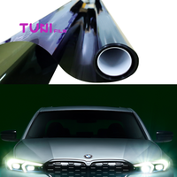 Film de fenêtre de voiture en carbone haute performance 1.8mil, graphite VLT 35% IRR 45% UVR 99% teinte d'isolation thermique anti-éblouissement pour les voitures