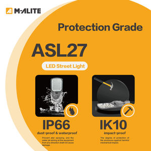 Akıllı Hazır Dış Mekan Yol Lambası Alüminyum Alaşımlı Ip66 Ik10 Aydınlatmalı Led Sokak Lambası - Product Image 3