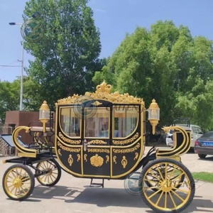 Chariot de <span class=keywords><strong>mariage</strong></span> électrique Royal Cendrillon, chariot à chevaux motorisé, chariot de golf électrique, chariot à chevaux au design électrique - Product Image 4