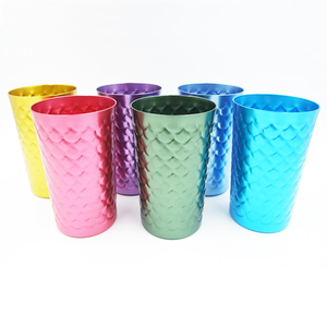 Gobelets en métal pour beer pong, gobelets en aluminium avec impression <span class=keywords><strong>de</strong></span> logo personnalisée, sans BPA, anodisés, colorés, 12 oz, 16 oz, 18 oz, 20 oz, chopes <span class=keywords><strong>à</strong></span> bière - Product Image 3