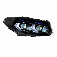 Phares NAFU en PC anti-jaunissement pour BMW F10 F18 10-19 avec clignotants dynamiques à LED 12V DC – Pièces automobiles