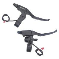 Levier de guidon de trottinette électrique en alliage d'aluminium CORERIDE EB12DQ avec commande par câble, frein à disque mécanique et sonnette