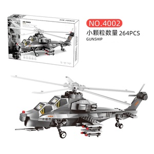 Serie de Aviones Flying Shark, Caza P-51 de <span class=keywords><strong>Portaaviones</strong></span>, SR-71 Blackbird, Juego de Bloques de Construcción para Niños, Regalo Promocional - Product Image 3