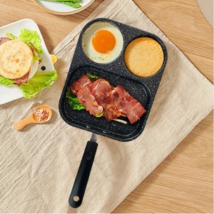 Dr.Hows Multifunctional Nonstick Frying Pan 24cm Square For Eggs And Steak Cooking - Product Image 2