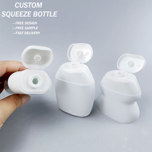 40ml 45ml 60ml nhựa HDPE PP bóp mật ong nước sốt cà chua tập trung nước trái cây tăng cường chai với Silicone van - Product Image 1