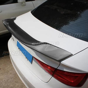 Aileron arrière en fibre de carbone style R pour AUDI A5 S5 RS5 B9 Coupé 4 portes 2016-2023 FRP Carbone forgé - Product Image 6