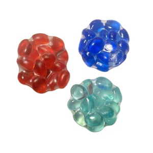 Juguete Antiestrés de Piedras de Rubí, Esmeralda y Zafiro, Bolas Sonoras Portátiles para Apretar, Juguete Sensorial - Product Image 6
