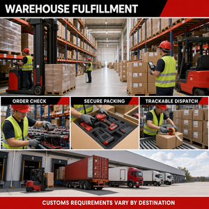Kit Combinado de 9 Herramientas Eléctricas Inalámbricas <span class=keywords><strong>Milwaukee</strong></span> <span class=keywords><strong>M18</strong></span> <span class=keywords><strong>FUEL</strong></span> de 18V con 5 Baterías de Litio y Cargador para Trabajos de Construcción - Product Image 6