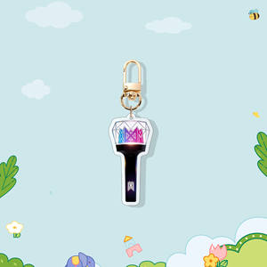 Llavero Acrílico con Luz LED de <span class=keywords><strong>KPOP</strong></span>, StrayKids, Monsta X, ATEEZ, TWICE, ZB1, Katseye, ILLIT, IVE, NMIXX, Jimin, Decoración para Bolsos - Product Image 2