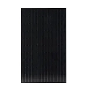 Alta eficiência ALL PRETO painel solar 144 células 300 310 320 330 watts painéis solares