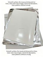 Imprimante à papier sucre comestible approuvée par la FDA, format A5, 25 feuilles, 0,65 mm, vente en gros, fournisseur direct d'usine, fabricant OEM, en stock, personnalisable