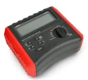 เครื่องทดสอบการติดตั้งไฟฟ้าอเนกประสงค์ UNI-T UT595 รุ่นขายดีที่สุด ความแม่นยำมาตรฐาน สำหรับการทดสอบ RCD/Loop/Line Impedance Insulation - Product Image 1