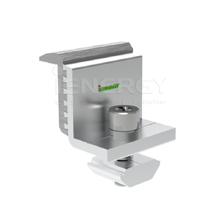 Clips Centrales para Paneles Solares IENERGY, Componente de Montaje para Paneles Solares, Abrazadera Central Ajustable para Paneles Solares - Product Image 4