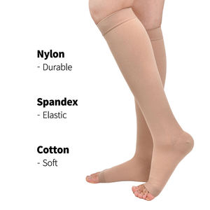 Calcetines <span class=keywords><strong>de</strong></span> Compresión <span class=keywords><strong>de</strong></span> Diseño Personalizado, Calcetines <span class=keywords><strong>de</strong></span> Compresión <span class=keywords><strong>de</strong></span> Alta Calidad Color Piel para Hombre y Mujer - Product Image 6