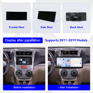 Reproductor de DVD para Auto ZWNAV con Pantalla Táctil de 15.8 Pulgadas, Android 15, <span class=keywords><strong>GPS</strong></span> y Carplay, Estéreo para Toyota Daihatsu / Avanza 2011-2019, Radio para Auto - Product Image 3