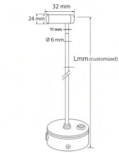 Faretto <span class=keywords><strong>LED</strong></span> Ricaricabile Wireless 3W/5W/10W/12W in Alluminio Moderno per Esposizione Gioielli, Luce per Vetrine <span class=keywords><strong>con</strong></span> <span class=keywords><strong>Telecomando</strong></span> per Musei - Product Image 6