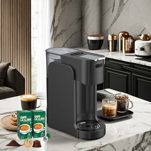 Household Fully Automatic Italian <b>Coffee</b> <b>Machine</b> 15Bar 5-10 Cups Multifunctional Espresso Maker FEIS YUE Black 1 Year - Product Image 2