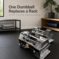 Ensemble d'haltères réglables 40 kg 90 lb entièrement en métal, réglage rapide en une seconde, réglage du poids à une main, résistant aux chutes, pour la salle de sport à domicile