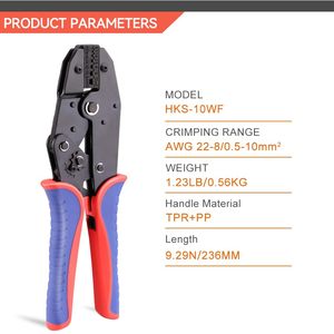 Alicates de prensado de cable de acero, herramientas de prensado de manga de extremo de cable para Terminal de tubería <span class=keywords><strong>Pex</strong></span>, corte de pelado de sistema métrico OEM - Product Image 2
