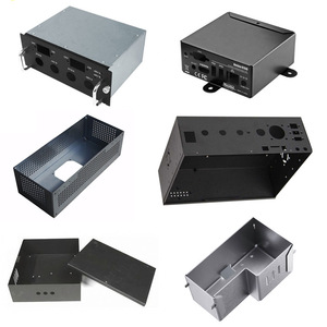 Custom Sheet <b>Metal</b> Enclosure Stainless Steel <b>Box</b> Aluminum Fabrication Electronic Equipment <b>Metal</b> Chassis Housing - Product Image 1