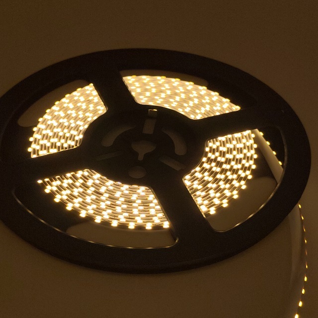 Low Voltage 24V Side Emitting SMD3014 LED Copper Light Strings App for Wardrobe Wine Cabinet Showcase Flexible Strip Lights