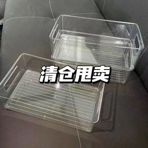 Acrylic Transparent <b>Storage</b> <b>Box</b> Rectangle <b>Stackable</b> Desktop Organizer For Office Use - Product Image 2