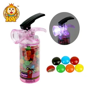 High quality funny extinguisher shape hard candy cc stick jelly bean