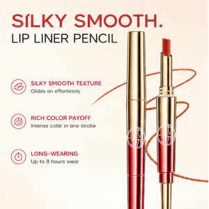 Crayon à lèvres double embout longue tenue naturel avec gloss peptide, anti-transfert, pour maquillage quotidien, logo personnalisé - Product Image 1