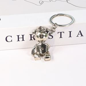 Nouveau porte-clés touristique de <span class=keywords><strong>vacances</strong></span> en alliage de métal cadeau premium nom de l'état personnalisé ours Praha Souvenirs porte-clés - Product Image 2