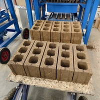 Machine à fabriquer des blocs de béton creux, petites machines manuelles à fabriquer des pavés, machines semi-automatiques à fabriquer des briques