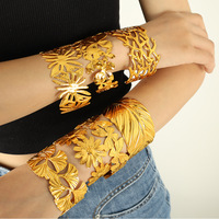 Bracelet pour femme en acier inoxydable 316L anti-ternissement, motif corail, fleur, plante, étoile de mer, placage PVD, titane personnalisé