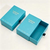 Boîte cadeau de luxe personnalisée en papier pour parfum, encre de soja, emballage mat pour parfum, vente en gros