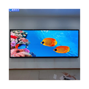 Pushunled tùy chỉnh 3D quảng cáo hiển thị giàn hiển thị đá cẩm thạch Dọc Kim Loại gạch mẫu giá showroom <span class=keywords><strong>LED</strong></span> màn hình trong nhà - Product Image 2