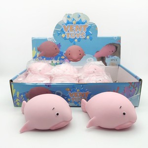 Juguete antiestrés de pez feo blandito de TPR con bolas de pegamento suave para aliviar el estrés - Product Image 1