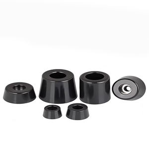 Zwarte antislip meubelpootjes van rubber, rubberen buffer voor meubels - Product Image 4