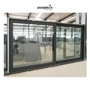 Doorwin Retractable Screen 10 Foot Steel Sliding Glass Door 3 Panel Stackable Sliding Patio Doors