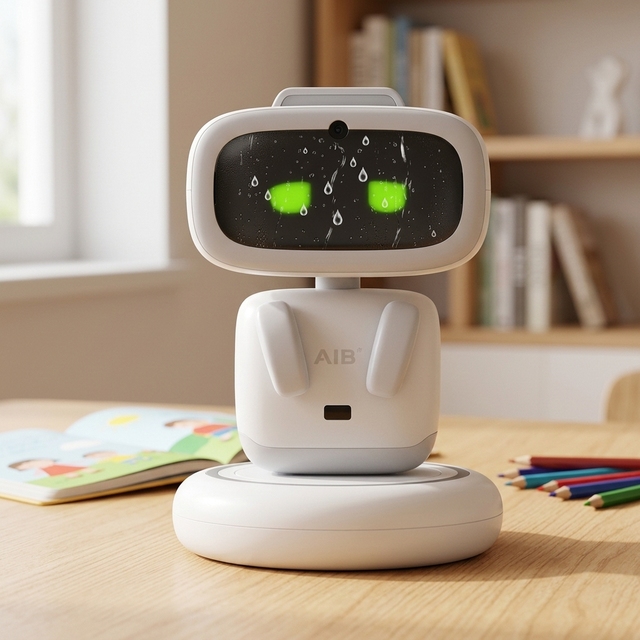 Hot Sale Commercial AIBI Smart Pocket Robot AI Interactive Electronic Pet Multilingual Translation App Control Lighting High