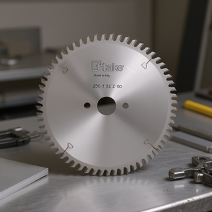 Lame de scie circulaire Ttake 250 mm 60 dents pour aluminium et alliages légers - Product Image 3