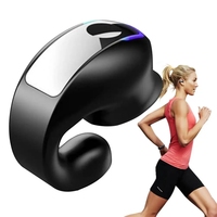 Écouteurs intra-auriculaires Bluetooth GD28 monauraux, écouteurs sans fil pour le sport en plein air, écouteurs étanches, écouteurs TWS, son 3D HIFI, pour cadeau